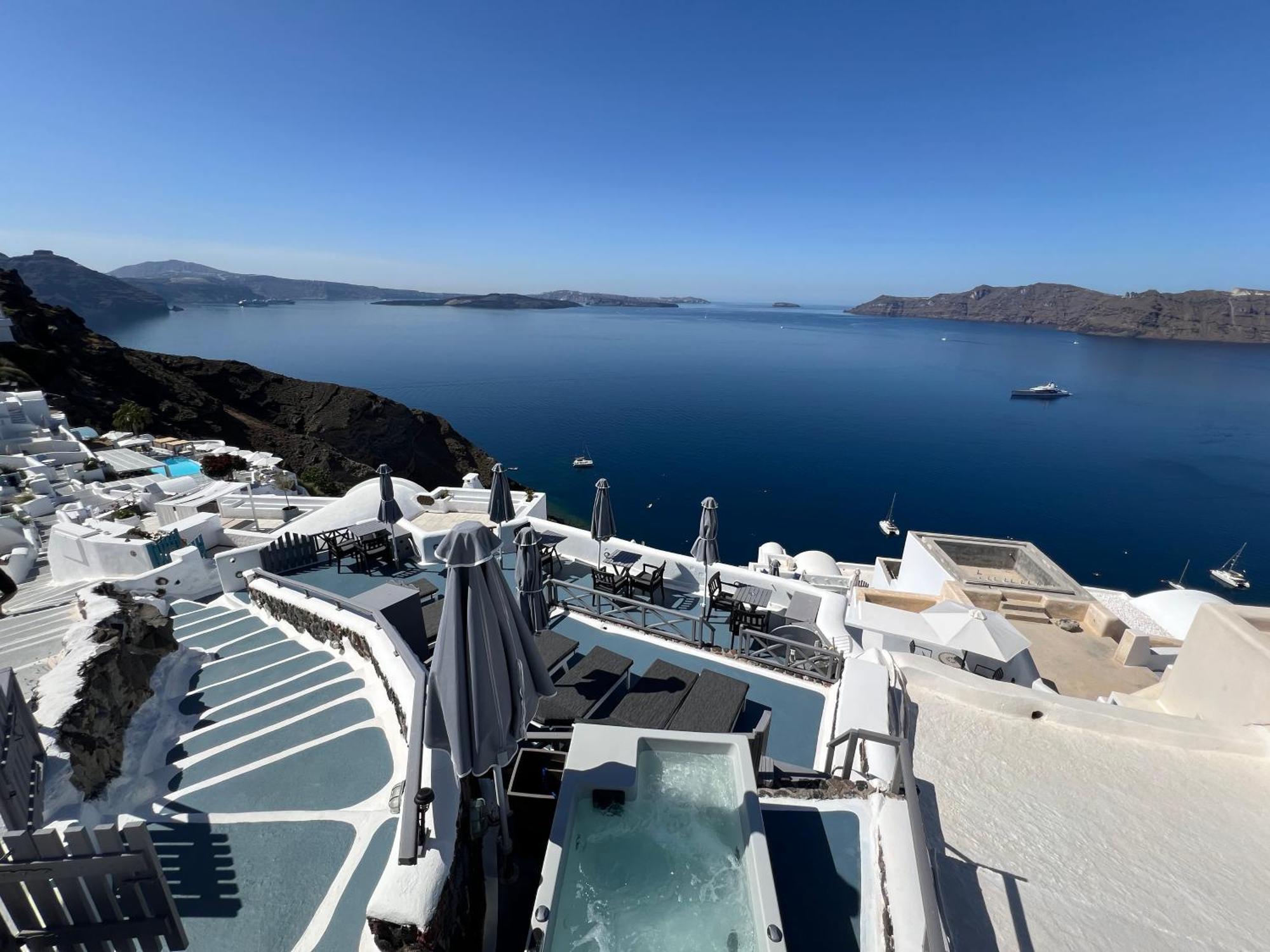 Aspa Villas Oía Exteriér fotografie